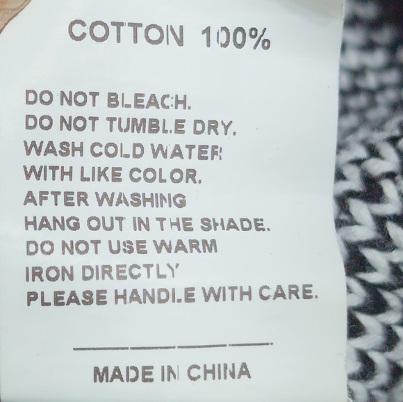 Vintage Joyrich Joy Logo Oversized Sz L Cotton Knit Sweater - Picture 7 of 9